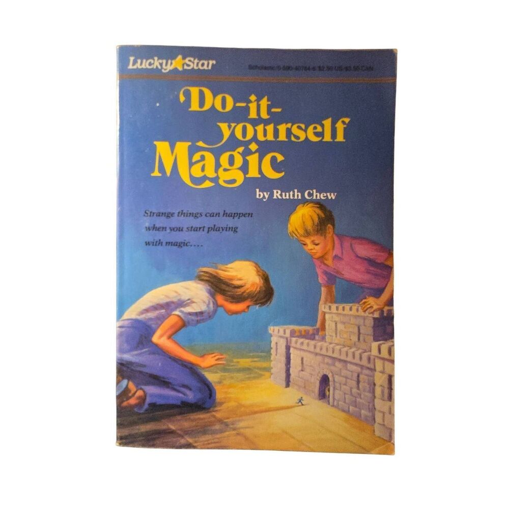 Do-it-yourself magic by Ruth Chew - lucky star books - isbn 0590407848